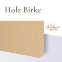 Gästenamen aus Holz in 3 Holzfarben
