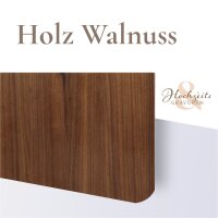 Gästenamen aus Holz in 3 Holzfarben
