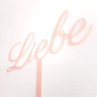 "Liebe" Caketopper aus Holz oder vielen...